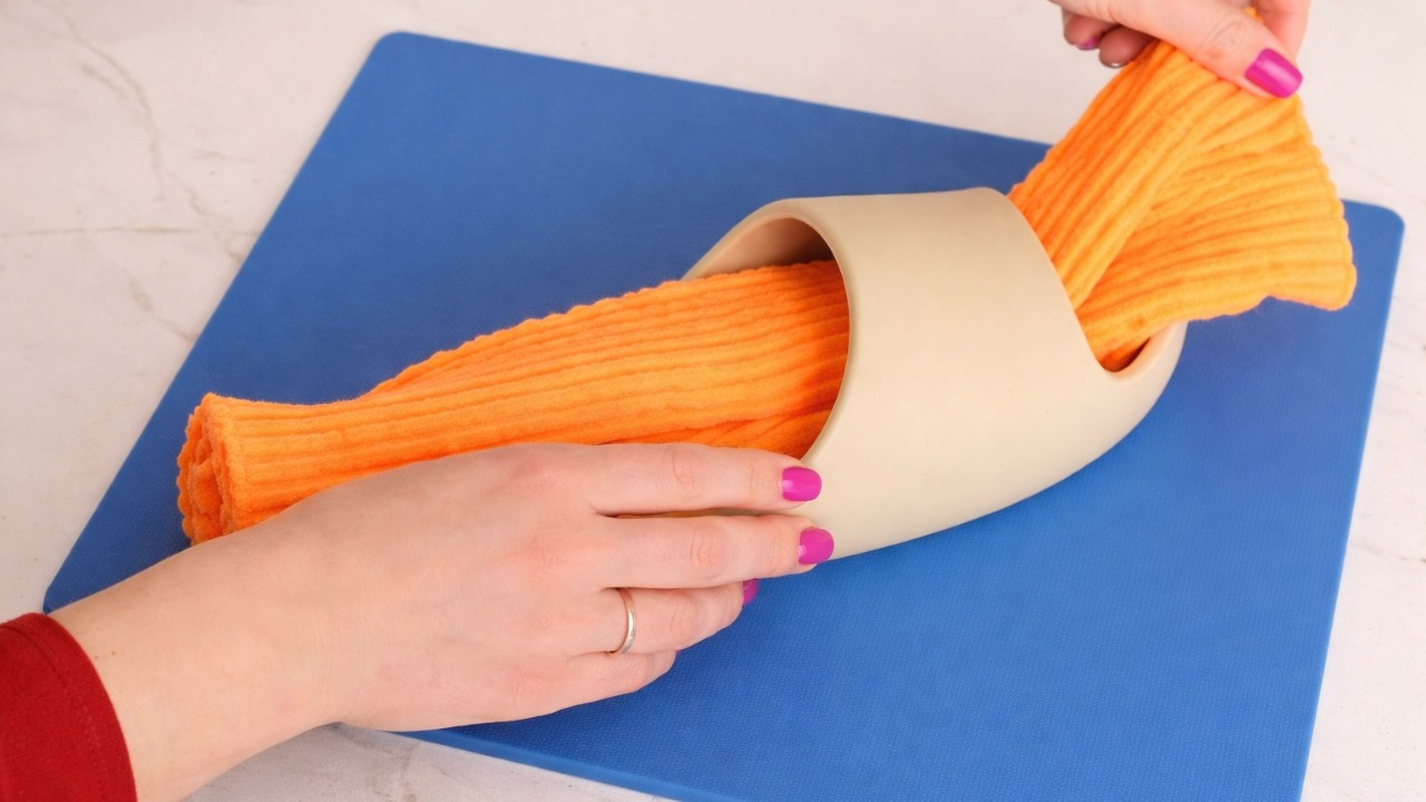 Pull a Sock Over Your Slippers. You’ll Never Buy New Shoes Again