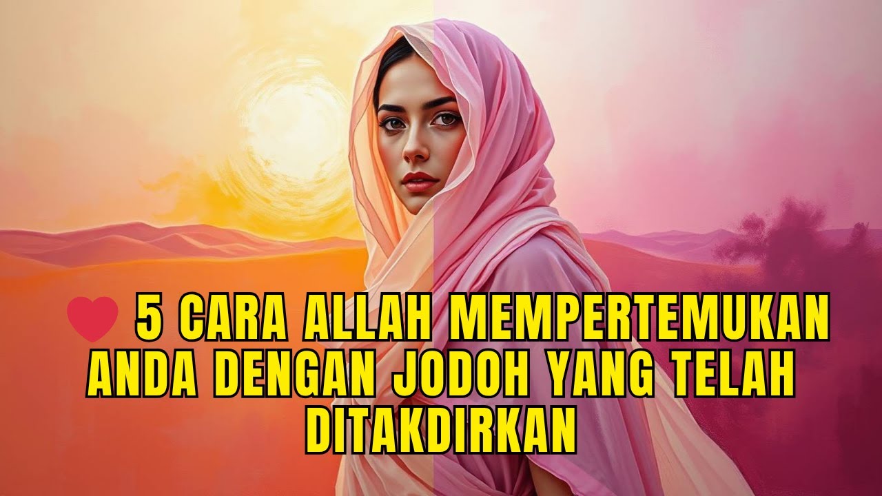 💞 5 Cara Allah Mempertemukan Anda dengan Jodoh Anda Tanpa Anda Sadar 💍