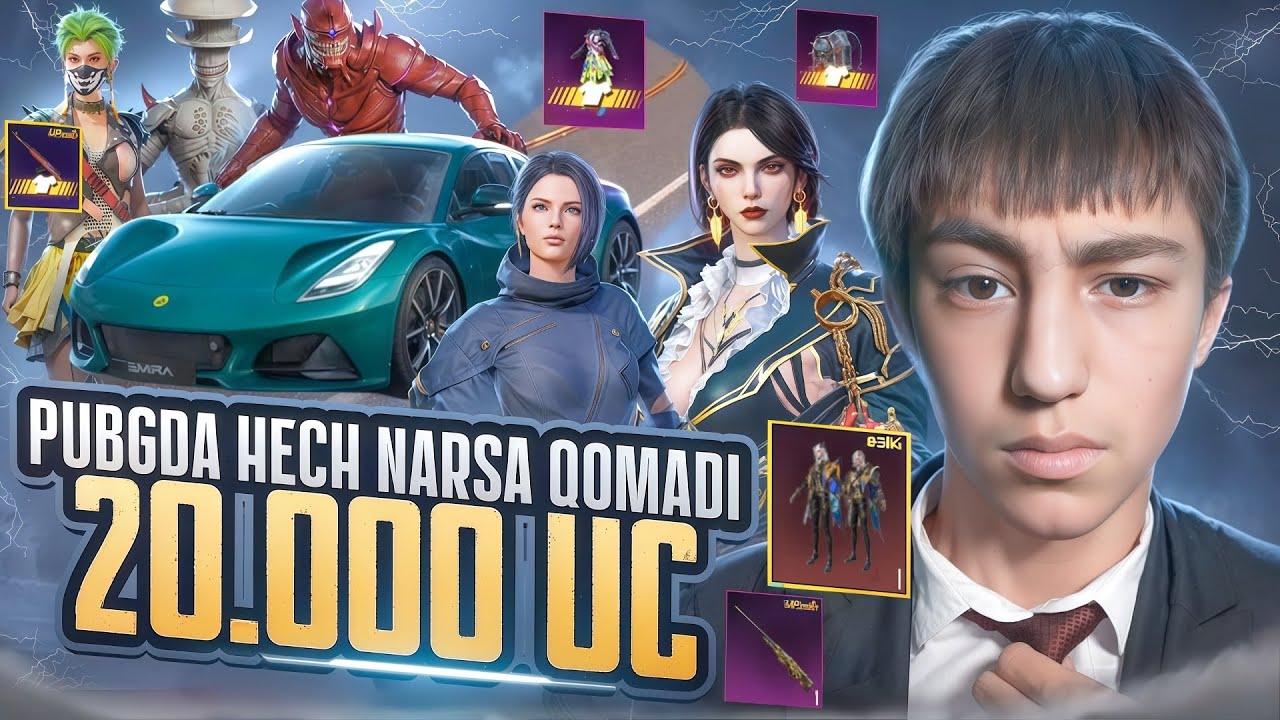 16200$ UCGA PUBGDAGI HAMMA KEYSLARNI FULL OLDIK // SHERTOY BEKKI PUBG MOBILE