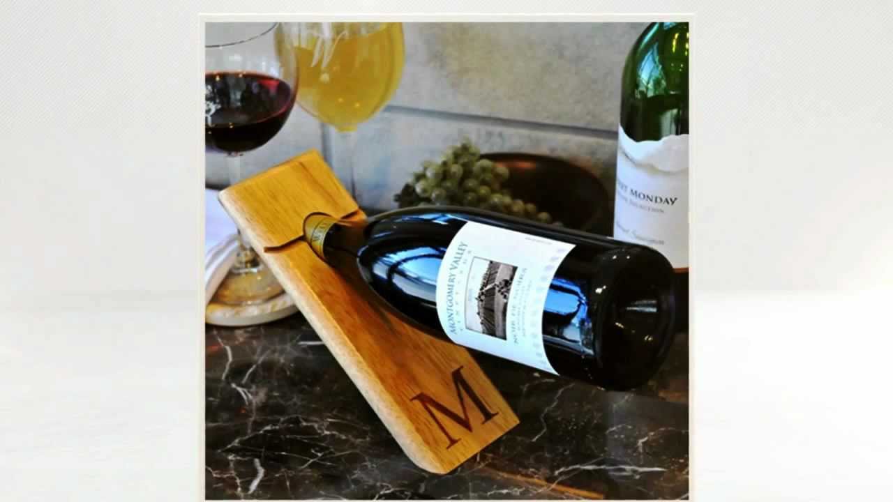 Counter Balance Wine Bottle Holder