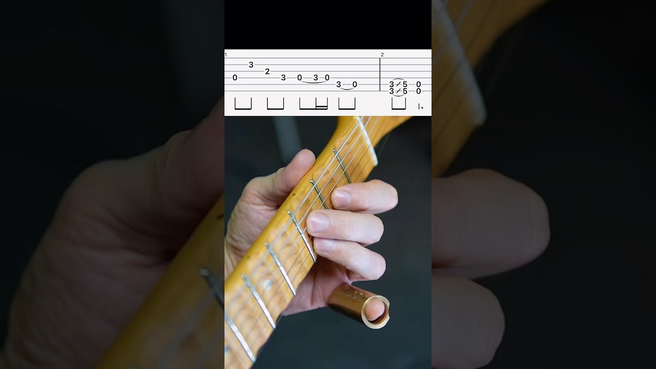 I love swampy Drop D riffs - and yes, my members get tabs like this daily ❤️  #slideguitar