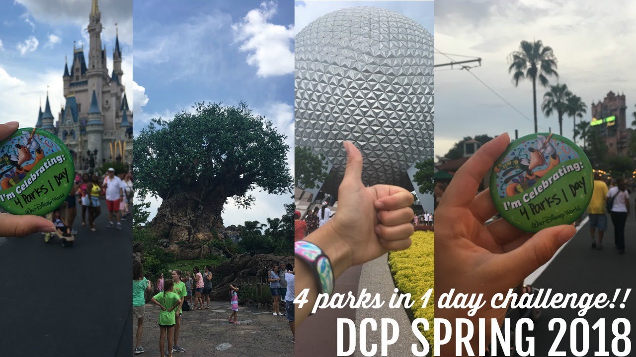 4 parks in 1 day!! || DCP SPRING 2018