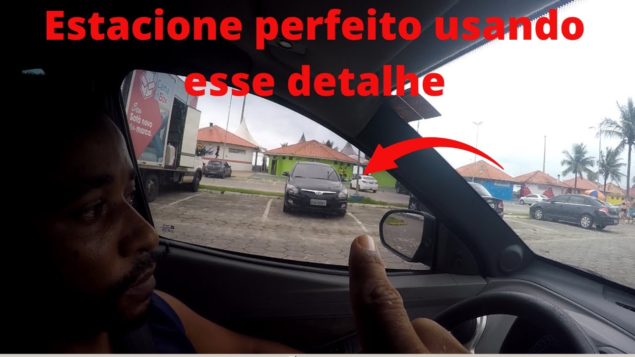 Como estacionar fácil entre dois carros usando esse macete.