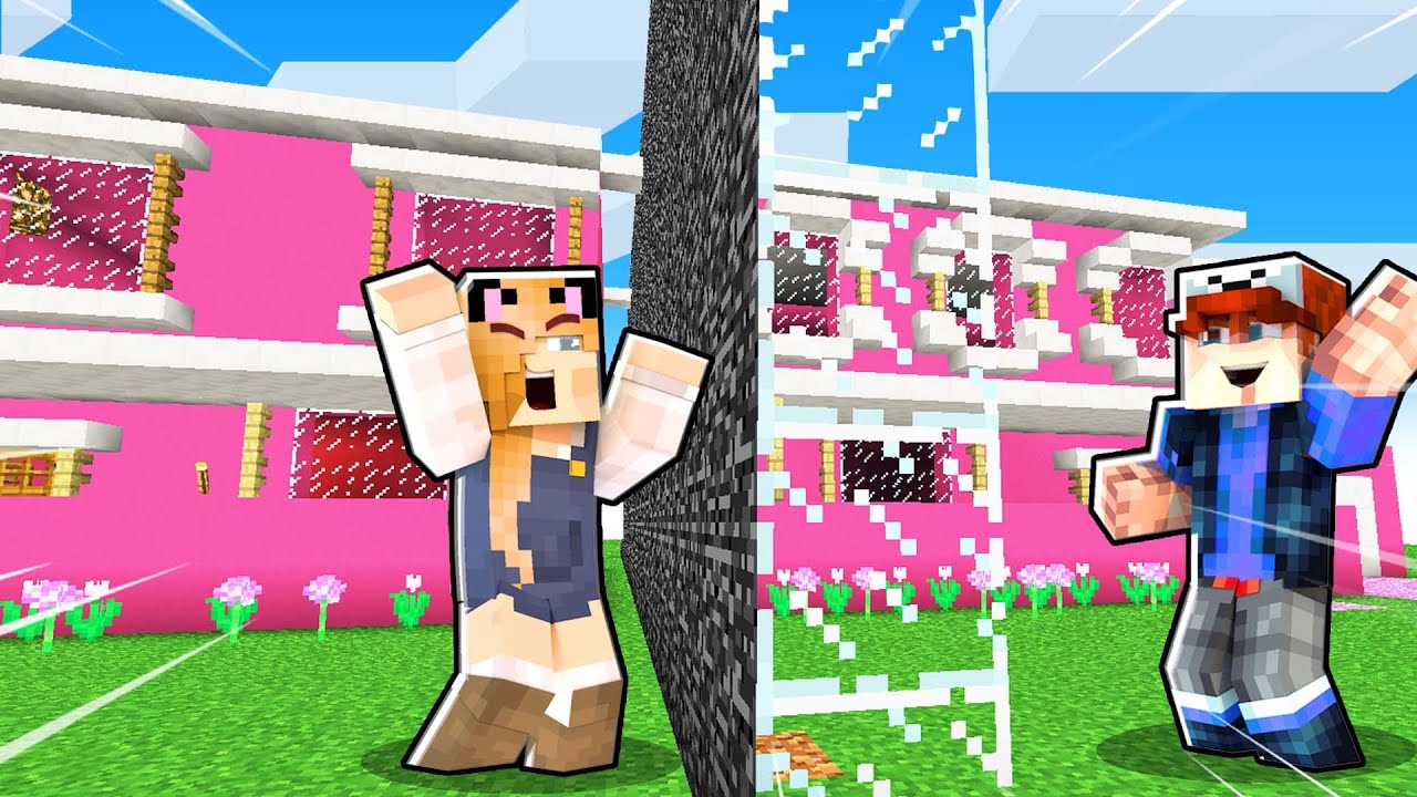 TROLLUJĘ BELLĘ PODGLĄDAJĄC PRZEZ ŚCIANĘ CO BUDUJE 🤣 | Vito vs Bella