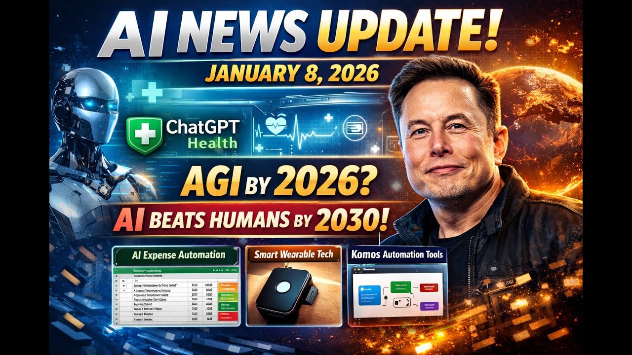 AI Daily: ChatGPT Health Launch, Autonomous Prescriptions, and the Path to AGI 2026