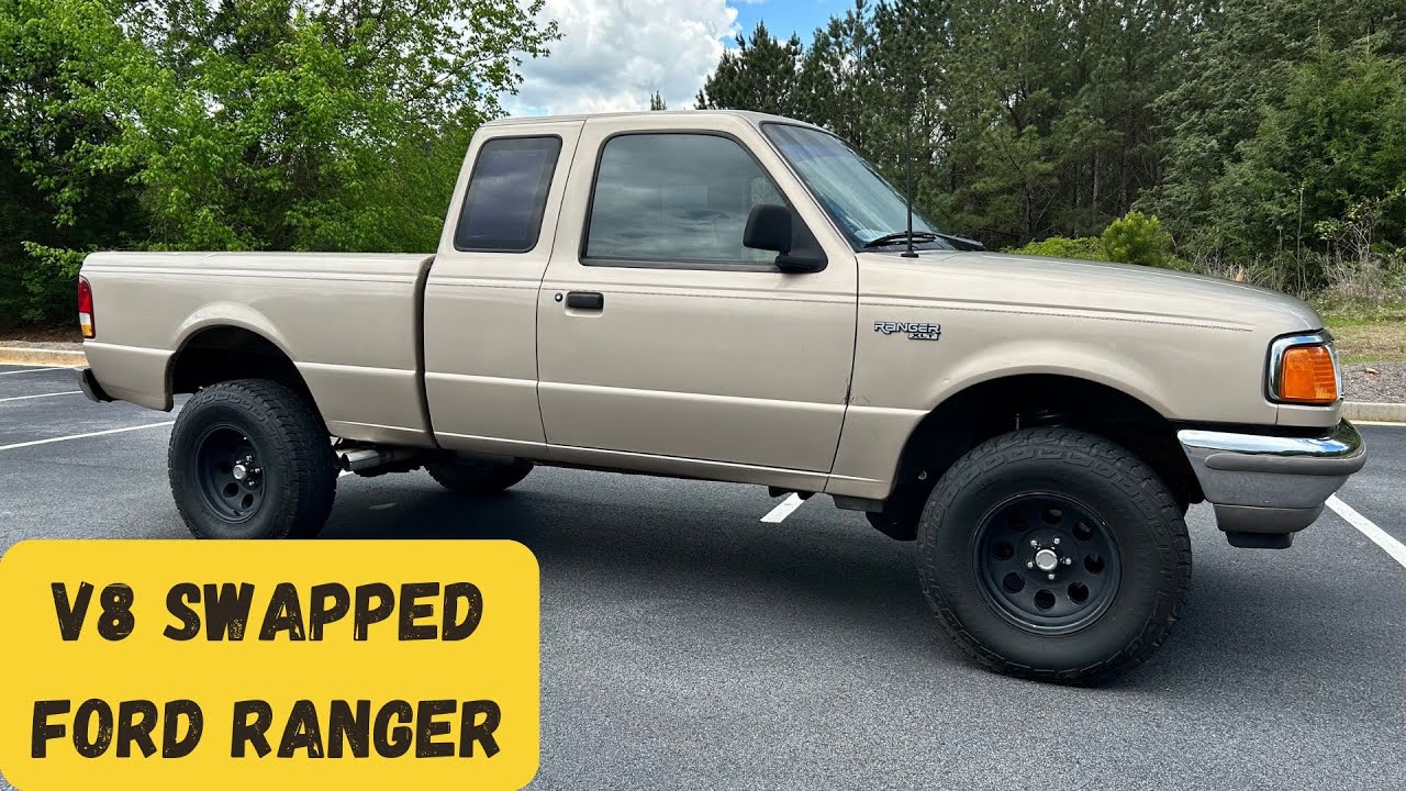 Check out my V8 SBF Swapped Ford Ranger!