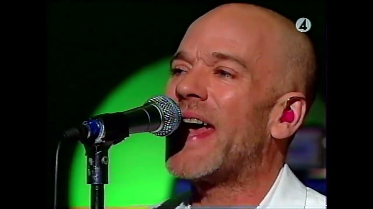 REM - Leaving New York live  Sweden 2004