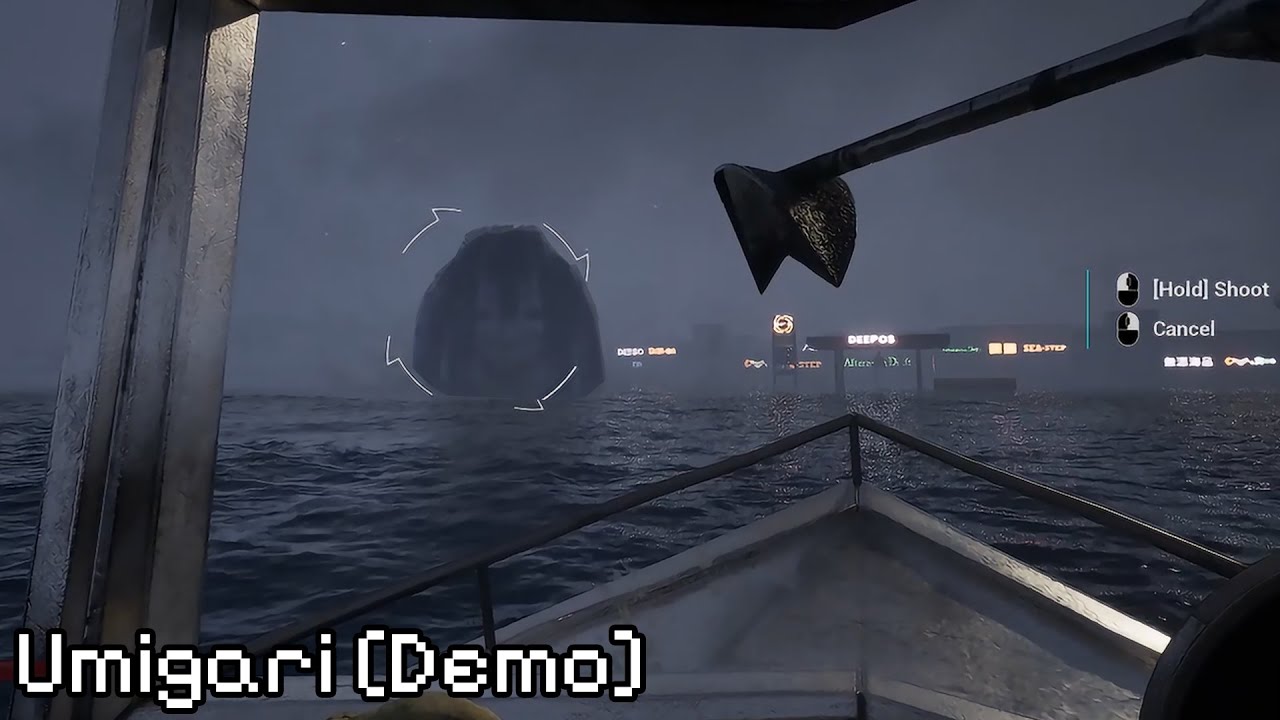 Game Horror Tentang MEMANCING di Lautan Misteri dan Ada Ikan MONSTER?? - UMIGARI [DEMO]