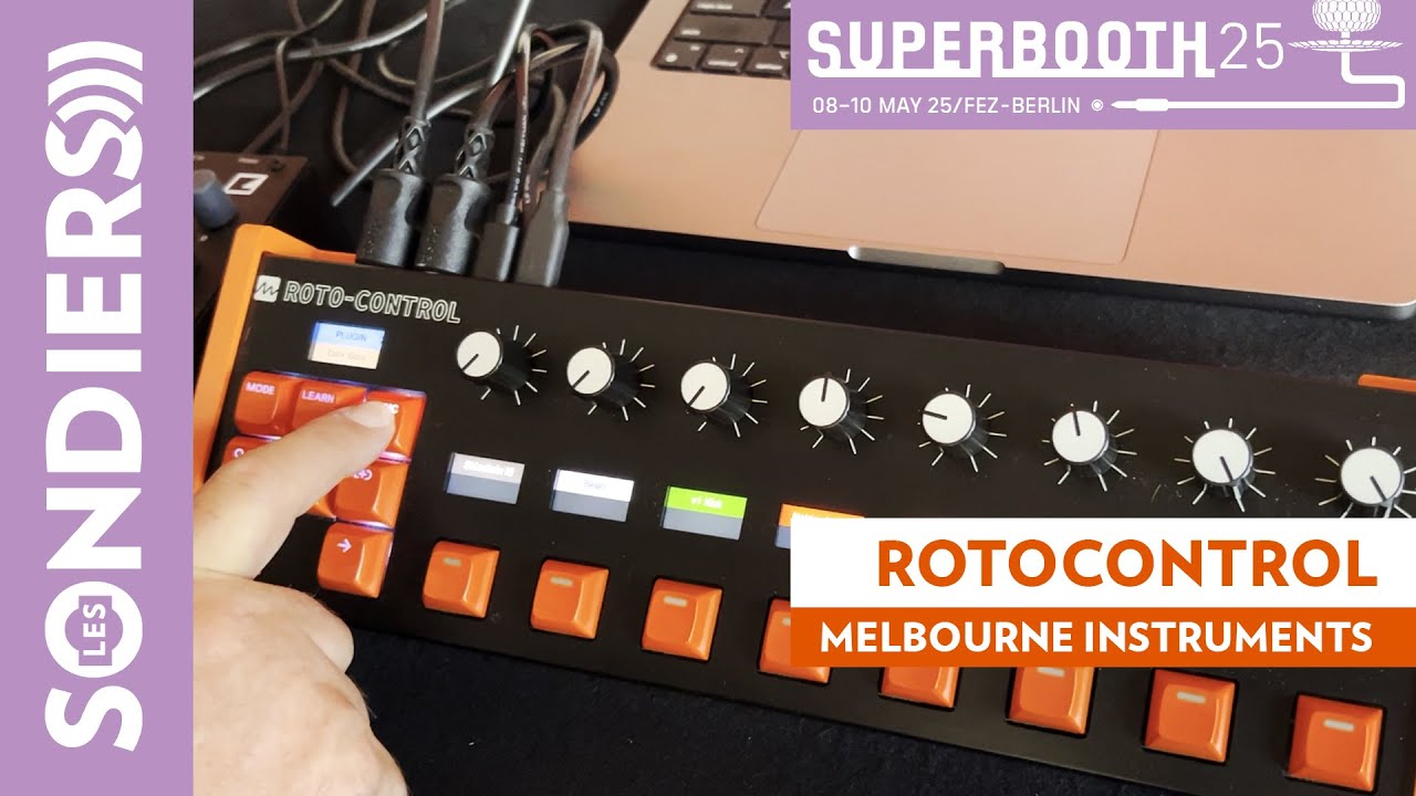 ROTOCONTROL : maintenant compatible BITWIG STUDIO - SUPERBOOTH 2025