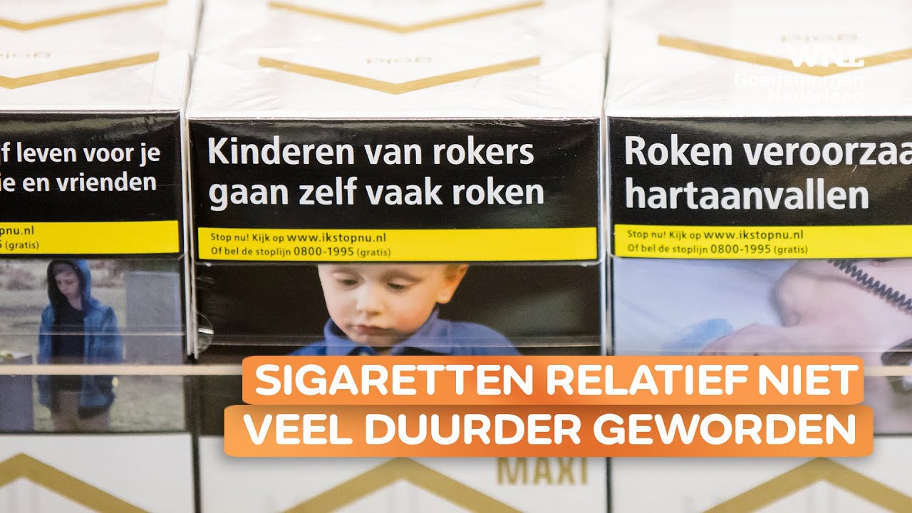 Pakje sigaretten bleef in 10 jaar tijd ongeveer even betaalbaar