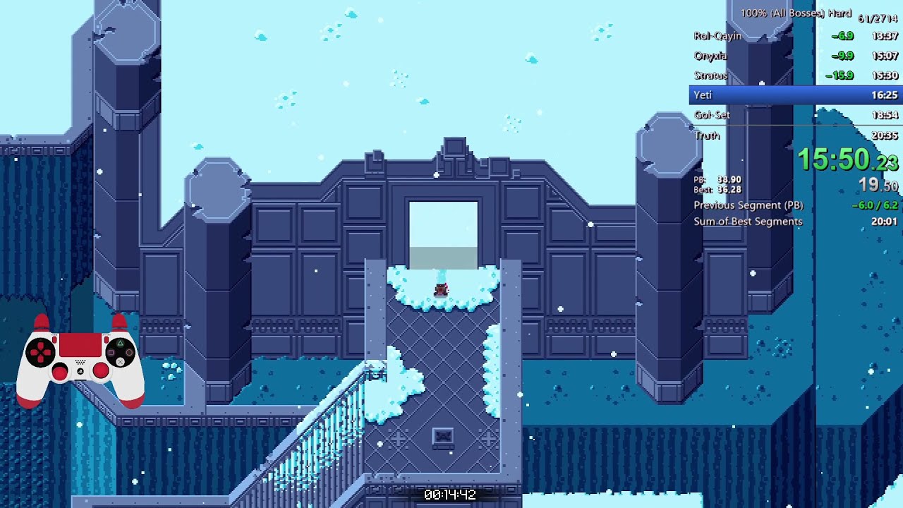[Former World Record] Titan Souls - (20:12) 100% All Bosses Hard Speedrun (No Risky Skip)