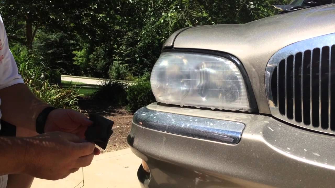 How To Clean Car Headlights 2000 Buick Park Avenue