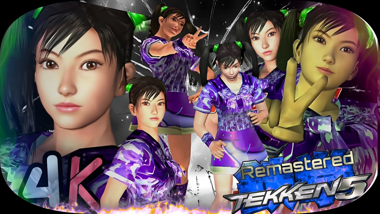 School Xiaoyu ( Nina Tekken 4 Camo Style) Ultra Hard UHD 4K 60 FPS 