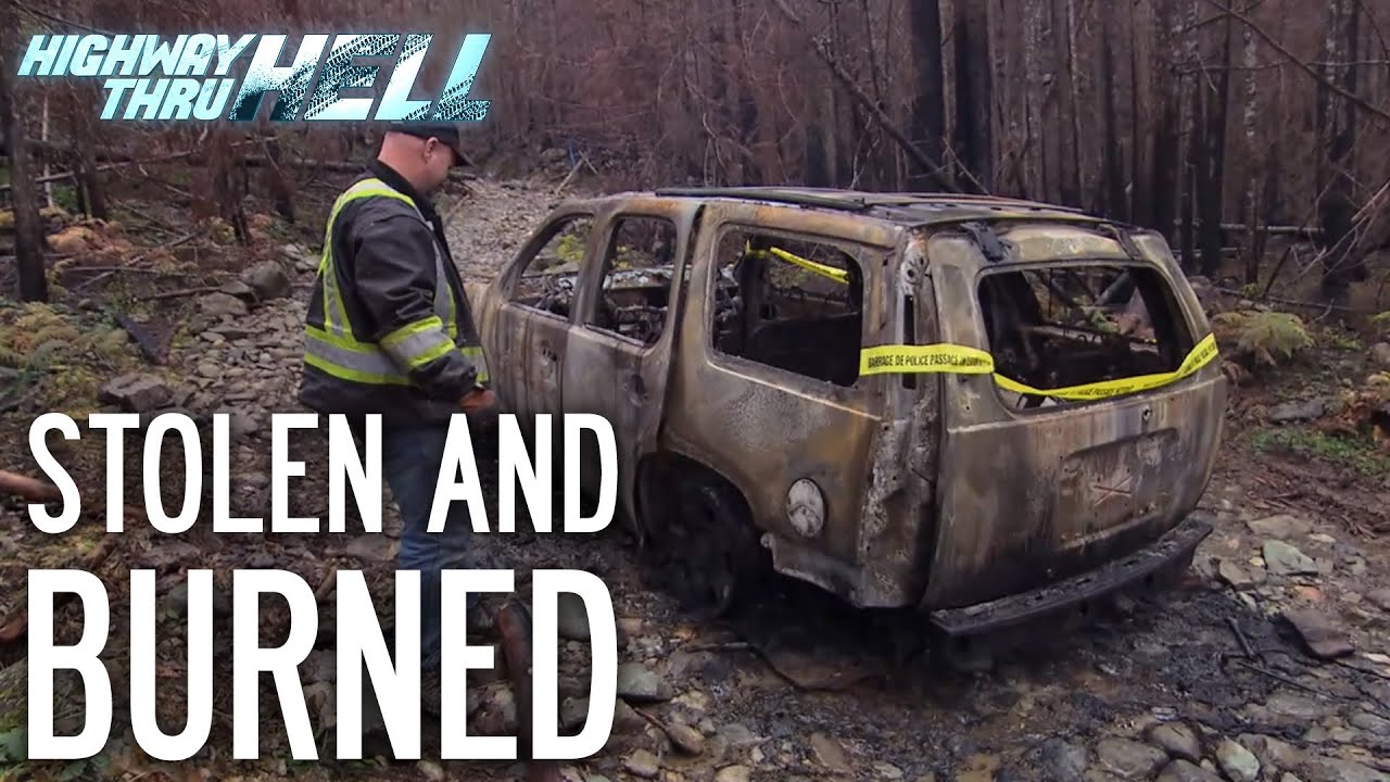 Mission Towing Recovers Burned Stolen SUV | Highway Thru Hell