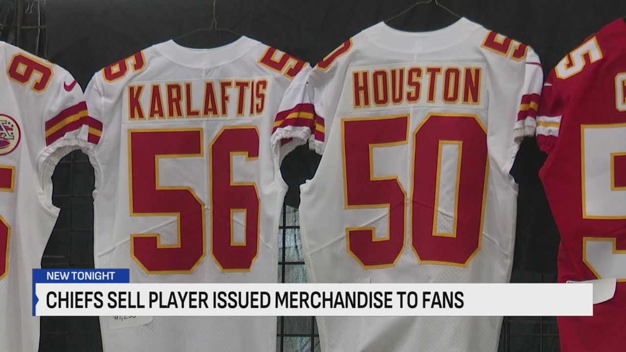 Kansas City Chiefs pro shop sale gives fans unique chance for collectibles
