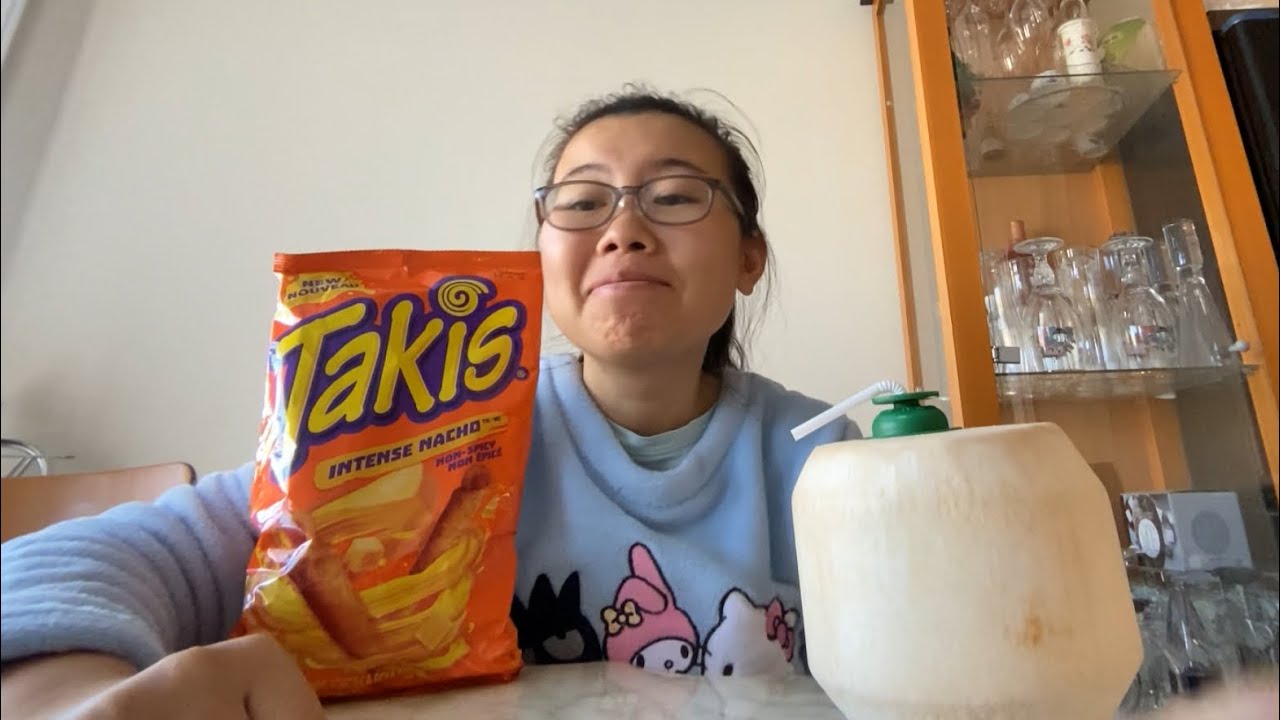 Intense Nacho Non - Spicy Takis Taste Test