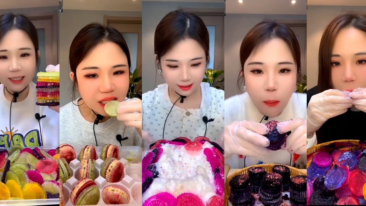 ASMR ICE YY'S MIX CHIPS ICE EATING | ONLY YY ICE EATING 