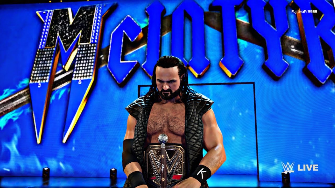Seth Rollins Vs Drew Mcintyre
