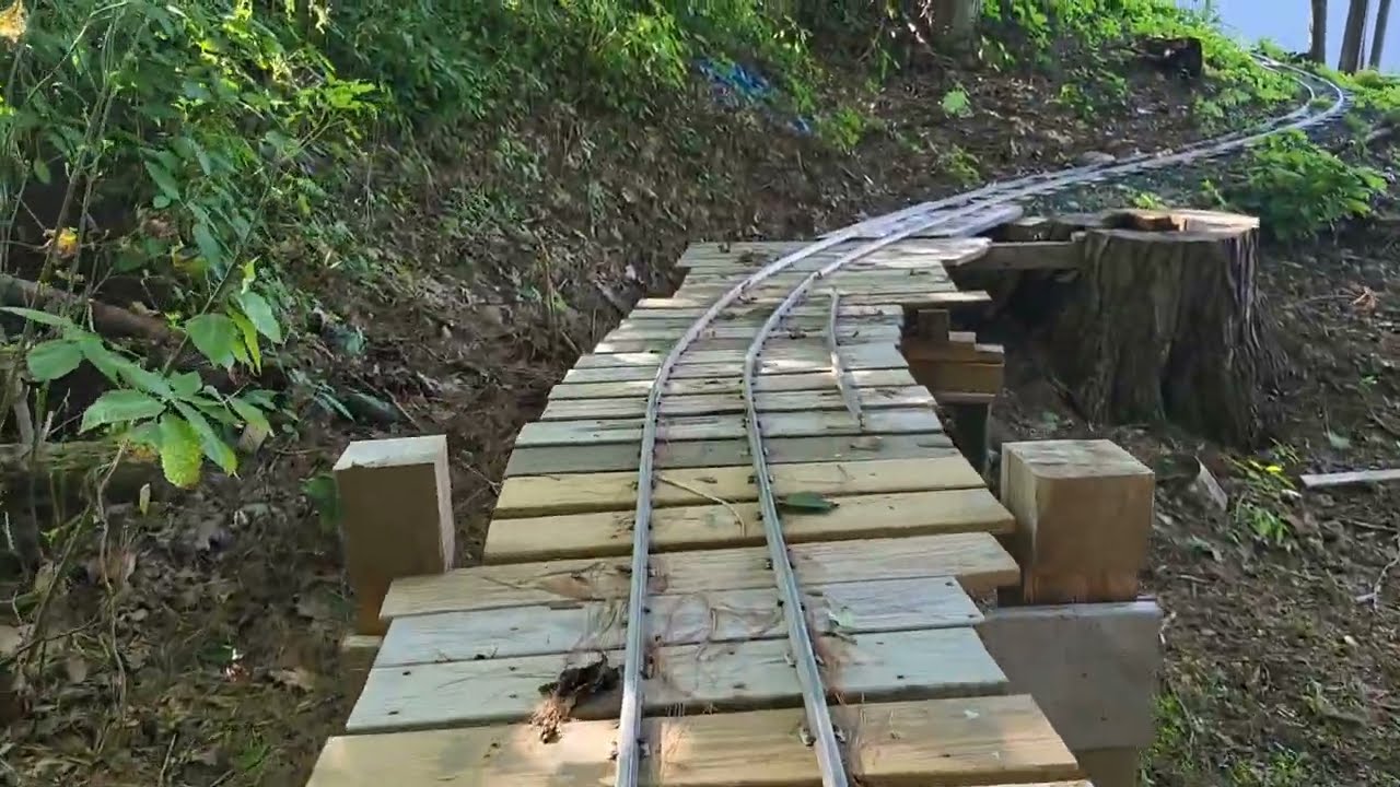 Down The Switchback at Shady Pines Railroad