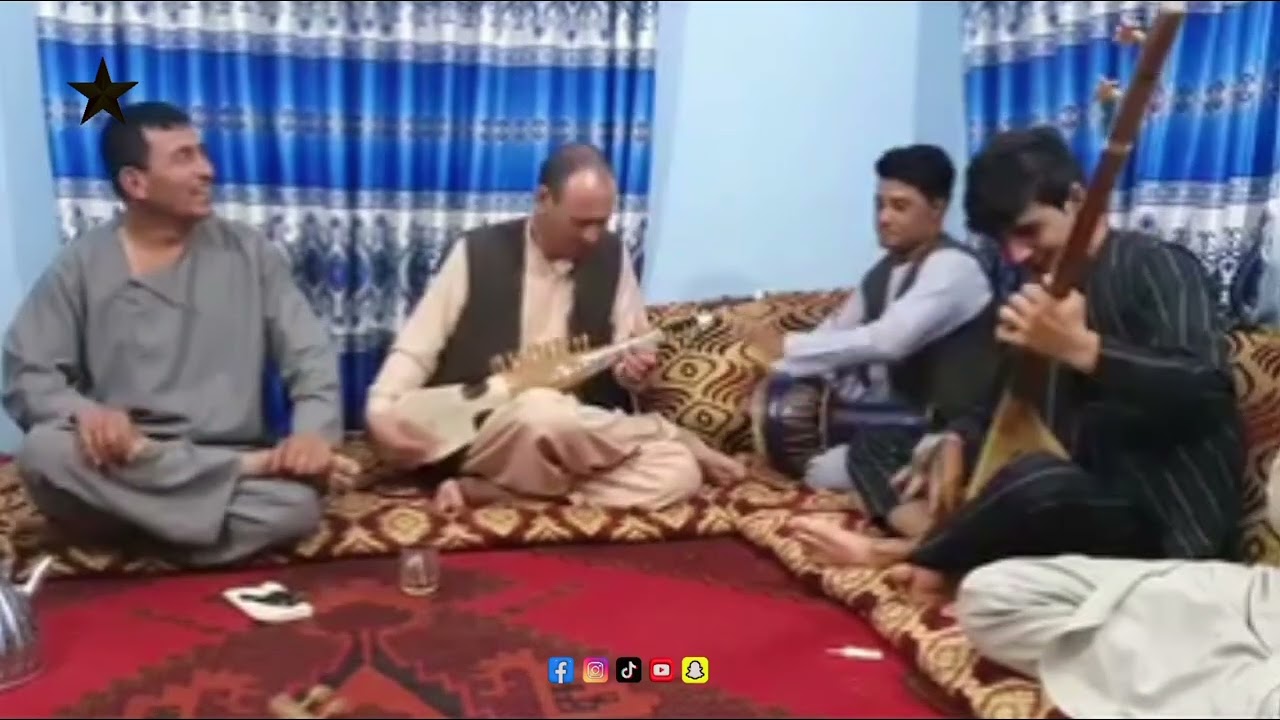 یک آهنگی مستی قشنگه حسام الدین آوازنده اندخوی دمبوره رباب