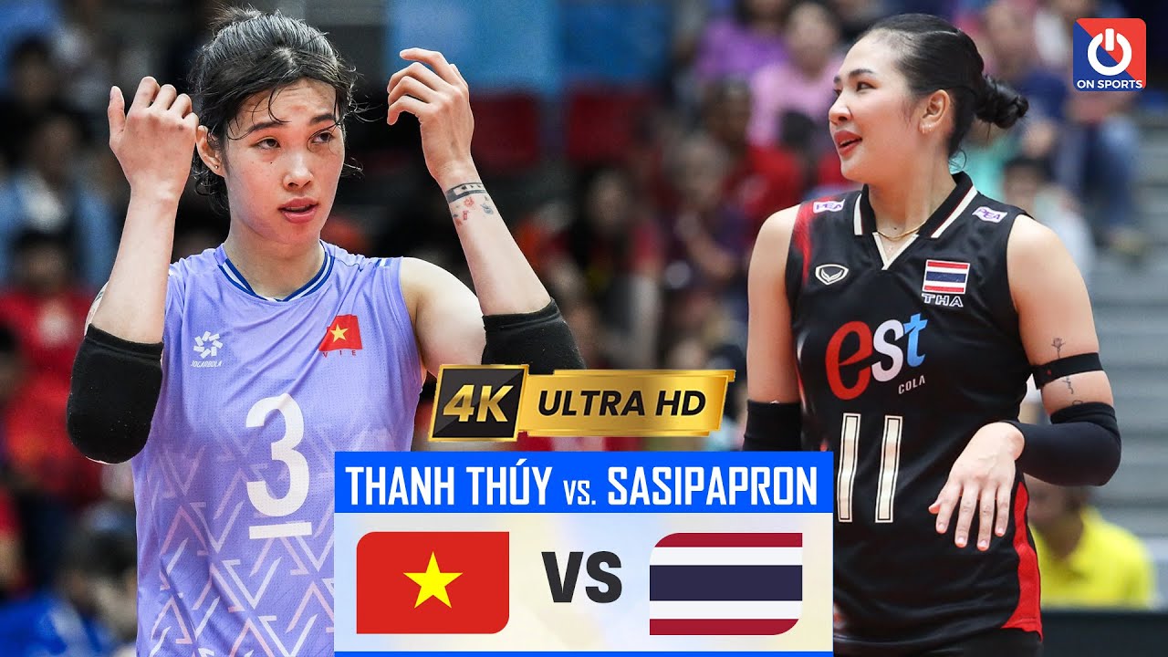 Full HD | VIỆT NAM vs THÁI LAN | Thanh Thúy - Kiều Trinh thăng hoa khiến người Thái câm lặng