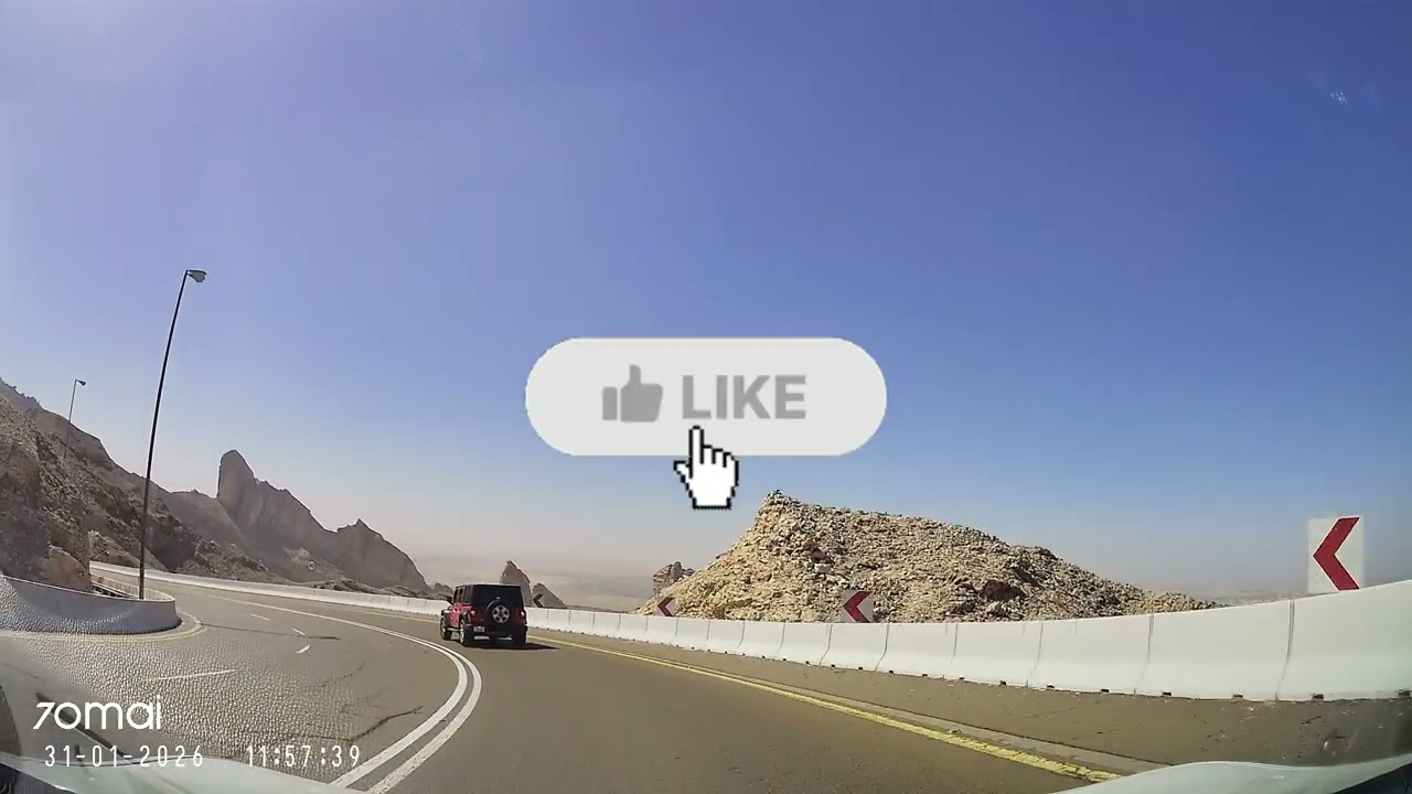 Toyota GT86 l Jebel Hafeet l Downhill Run (4K)