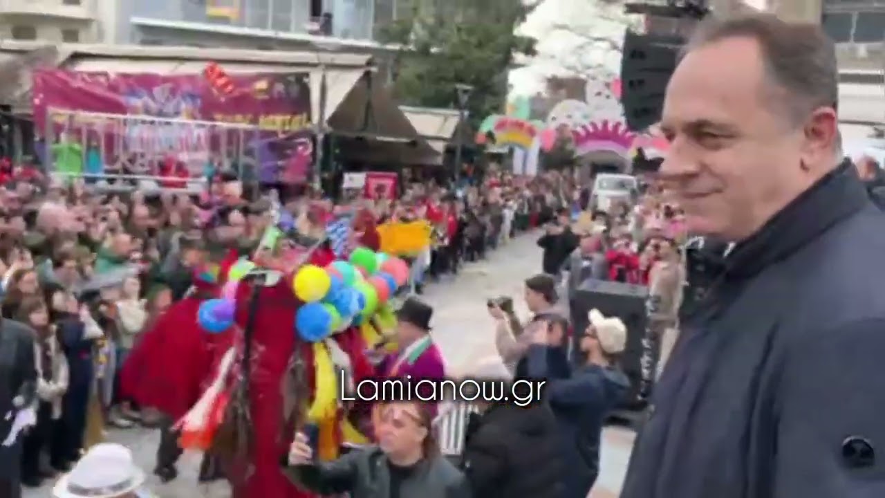 Καρναβάλι Λαμίας : Νεομαγνησιωτικος γάμος και καμήλα 🐫