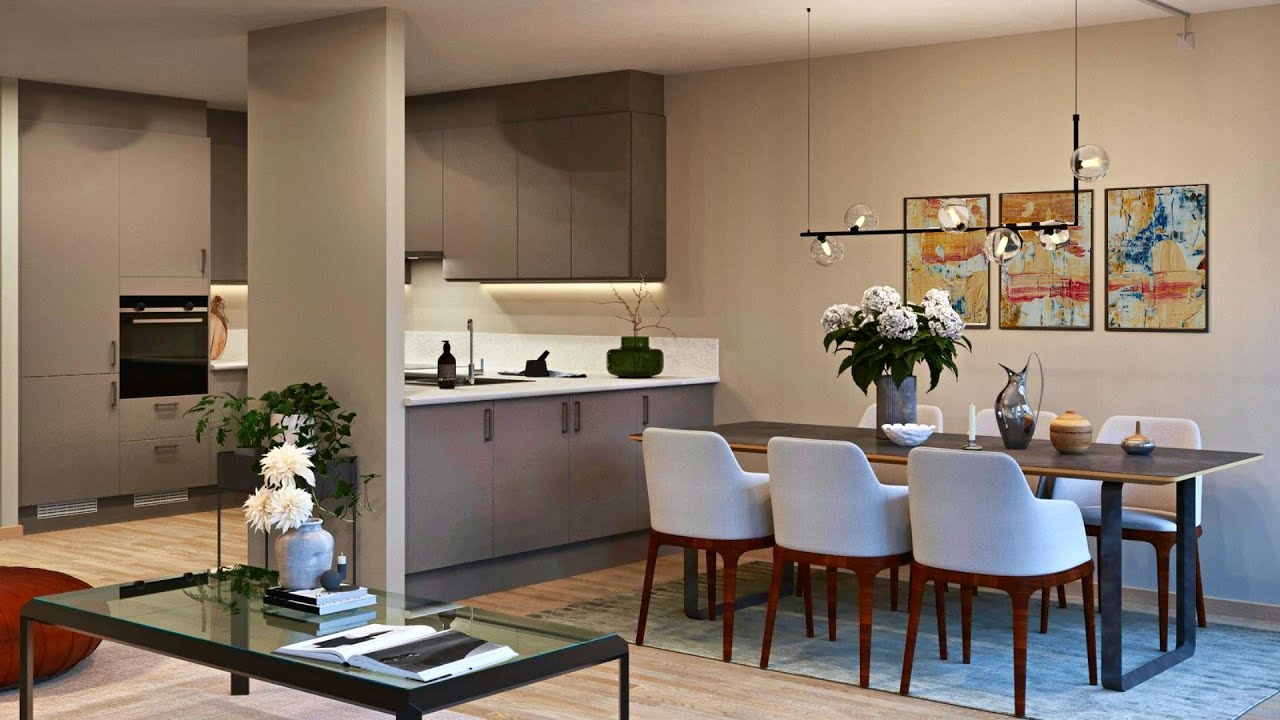 Cool Home Interiors in Taupe Color | Decorating with Colors #21