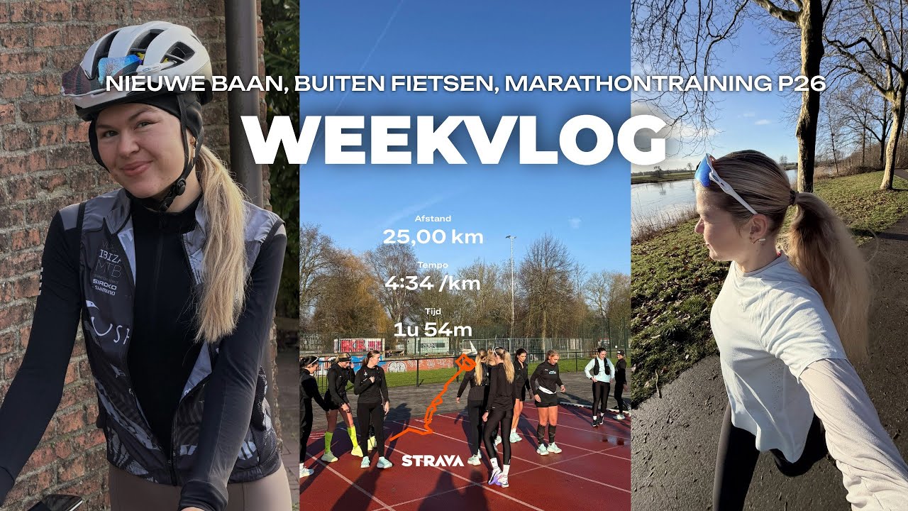 NIEUWE BAAN, OUTDOOR RIDES & PROJECT26; WEEKVLOG 🌟