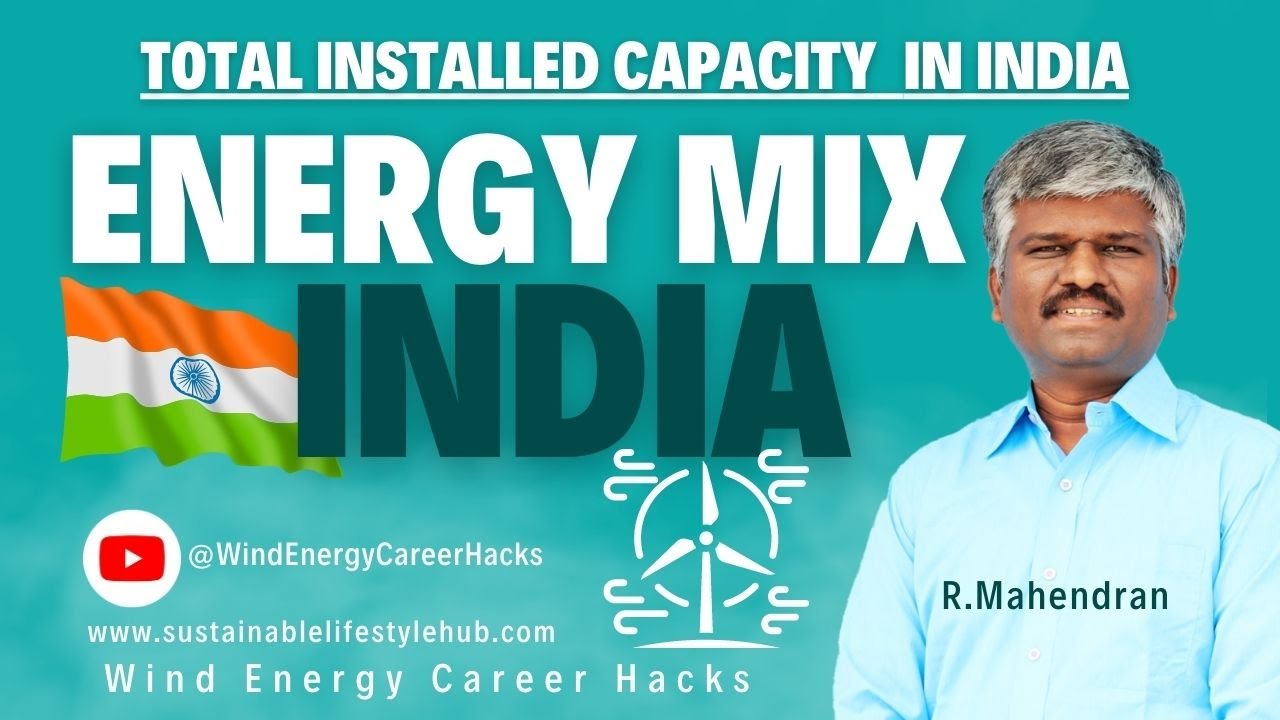 Total Power Installed Capacity In India | Energy Mix in India | WECH | R Mahendran