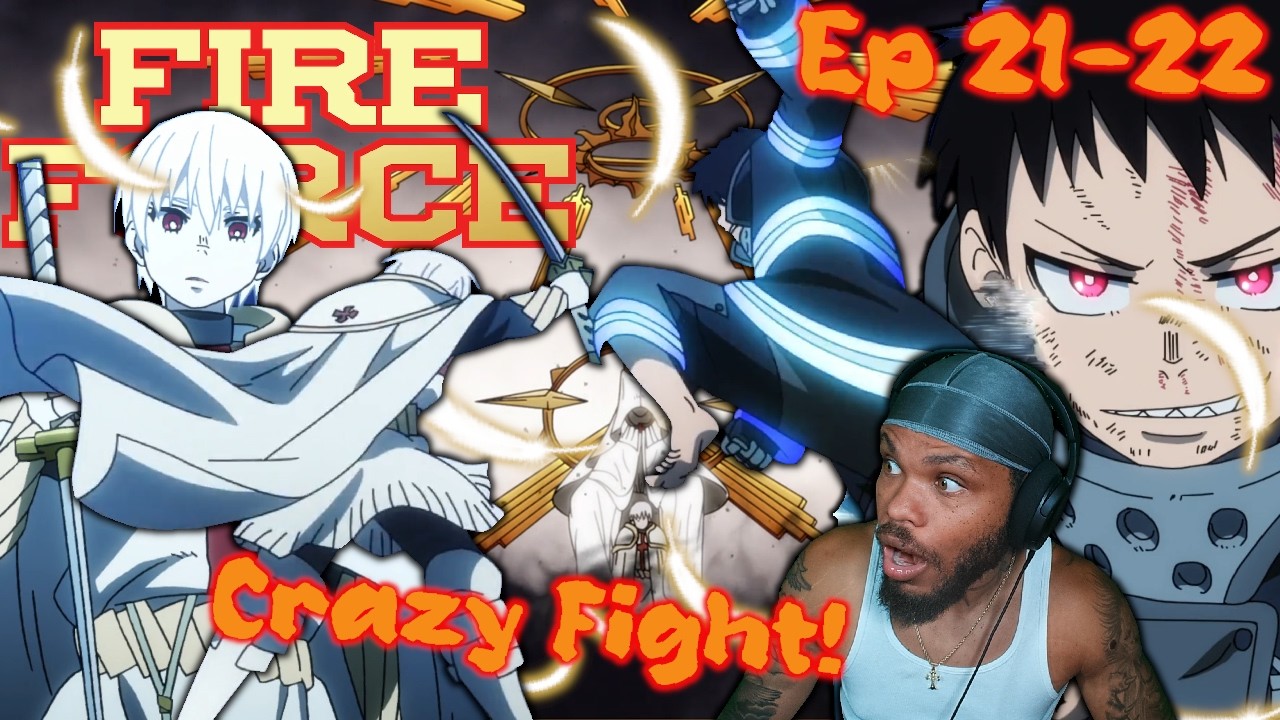 HE CAN MOVE AT LIGHT SPEED ALREADY!!  | Fire Force Ep 21-22 Reaction