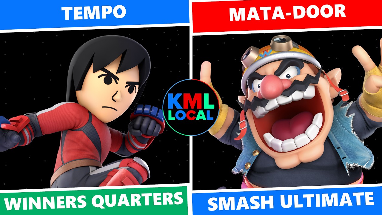 KMLocal Anniversary: Winners Quarters - Tempo (Mii Brawler) Vs. Mata-Door (Wario) SSBU