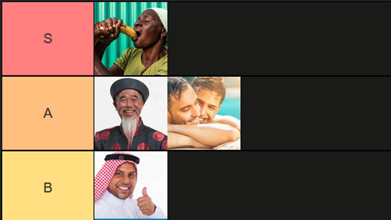 La tierlist des minorités