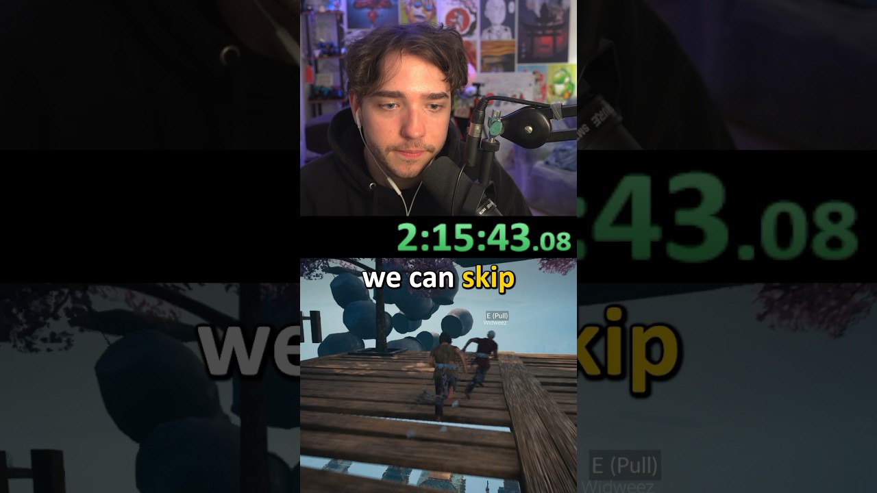 I did the World Record Speedrun Skip #chainedtogether #speedrun #challenge