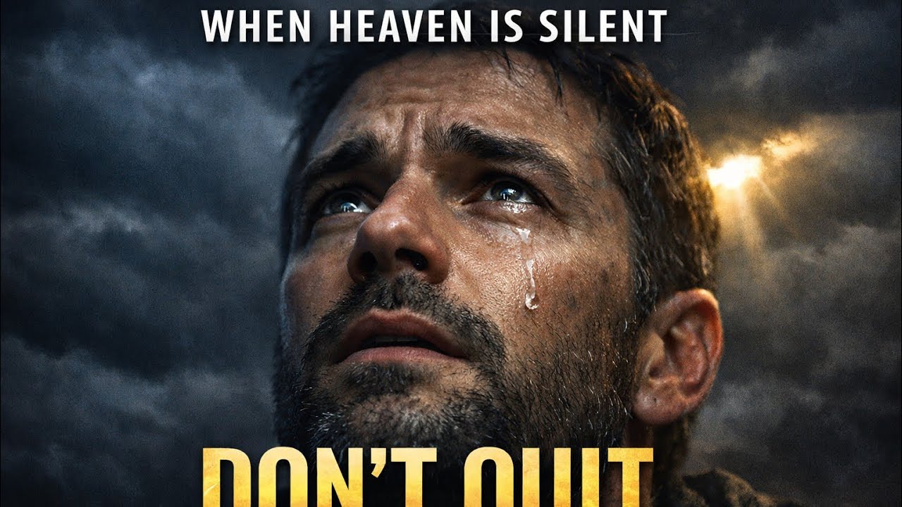 When Heaven Is Silent… Don’t Quit. #godsword #godsplan #biblestudy #motivation