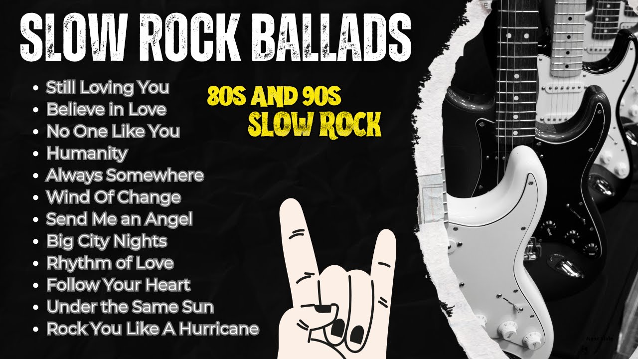 Ultimate Slow Rock Ballads 🎶 | Emotional Slow Rock | Full Album Collection