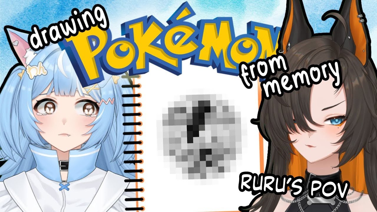 【PUPCASSO ART】 DOGGOS PAINT YOUR FAVORITE POKEMONS! - Ruru's POV 