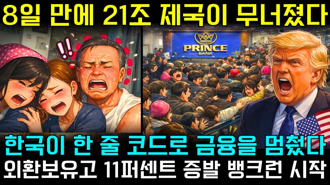 한국이 한 줄 코드로 캄보디아 금융을 멈춘 날 – 8일 만에 무너진 21조 제국의 진실
