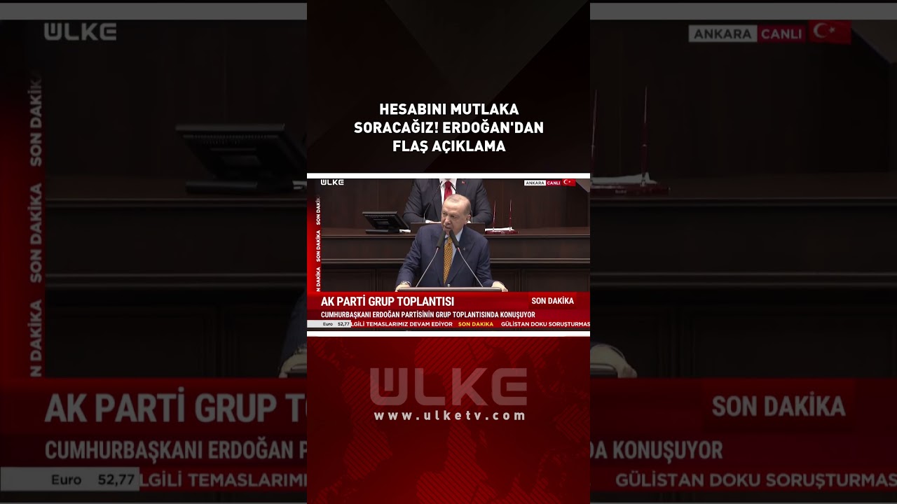 Hesabını Mutlaka Soracağız! Erdoğan'dan Flaş A&ccedil;ıklama #shorts