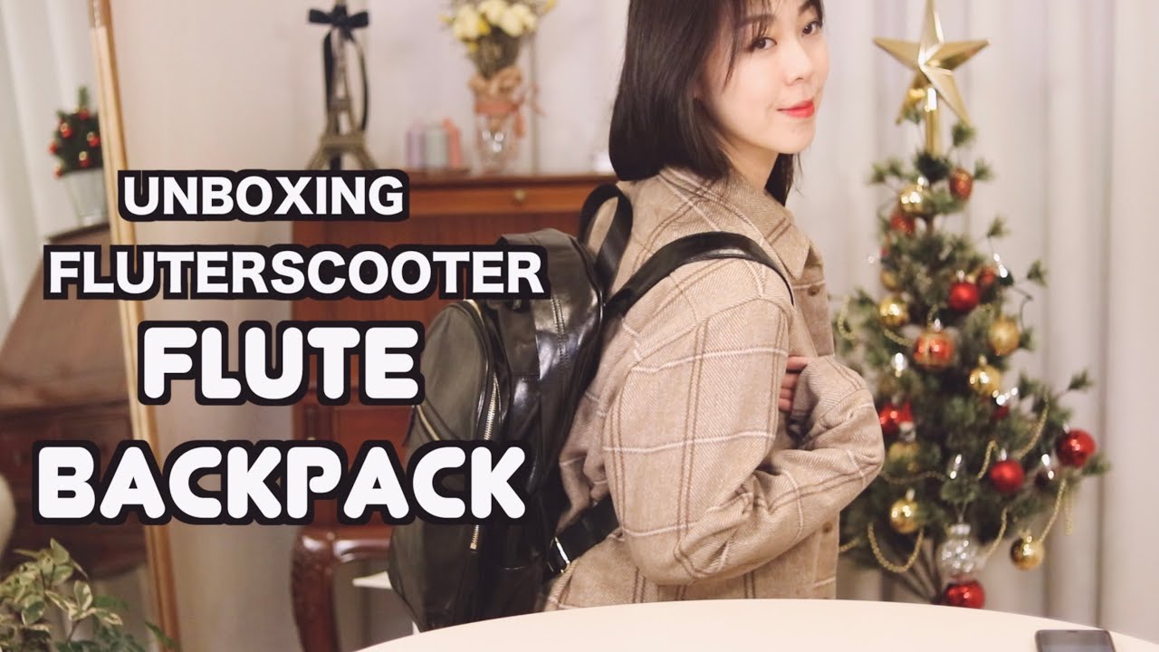 Flute Backpack Review - 플루트 백팩 구입 | Flutterscooter backpack