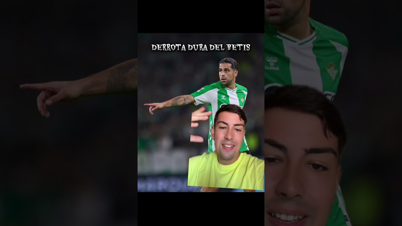DERROTA DURA DEL BETIS #futbolespa&ntilde;a #futbol #laliga #betisbalompie #atleticomadrid #derrota #goles
