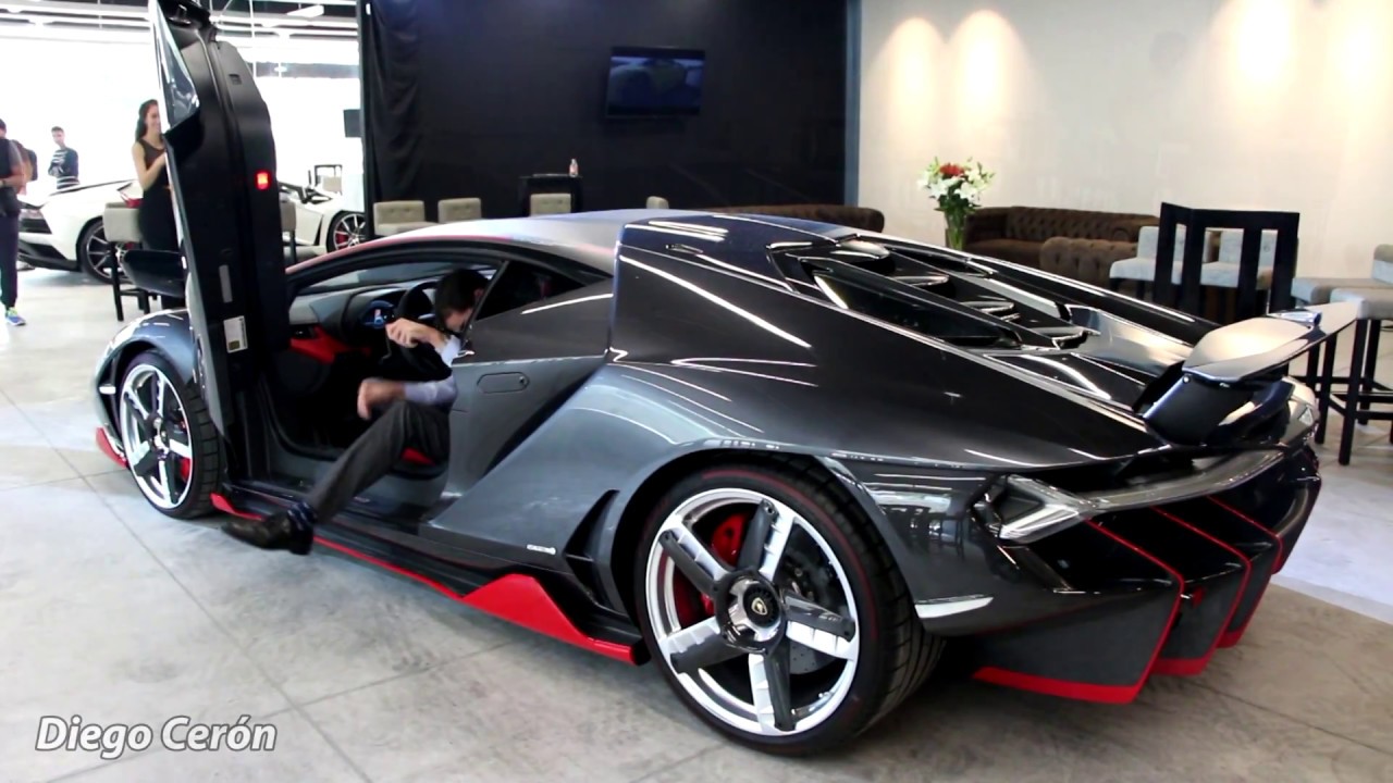 Así suena el Lamborghini Centenario Acelerando en México