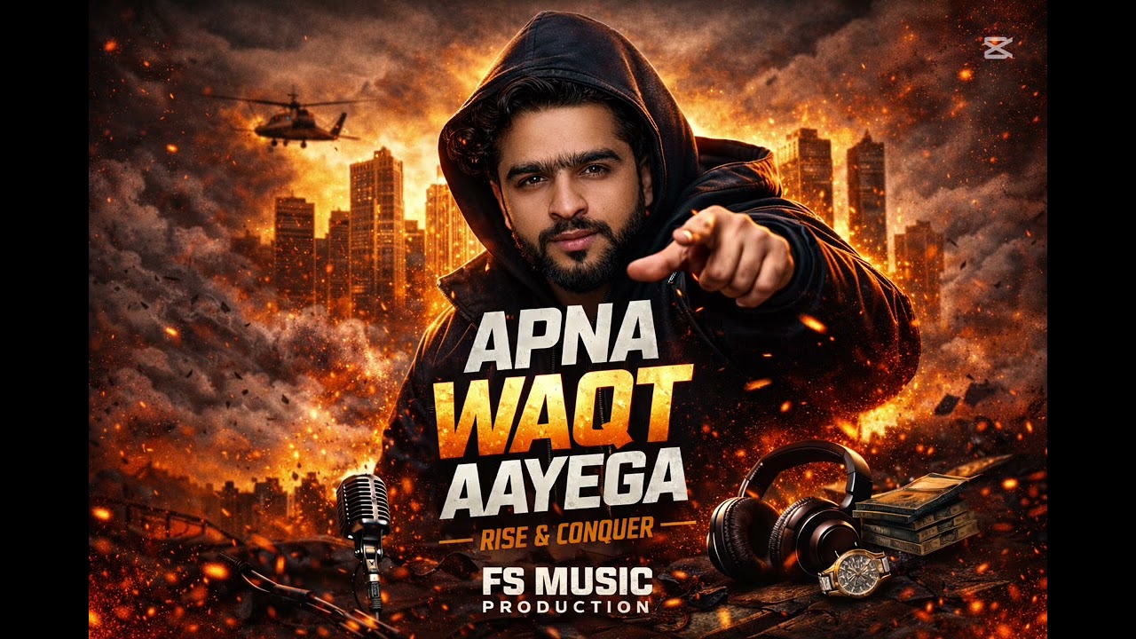 Apna Waqt Aayega 🔥 | Powerful Urdu Rap Song | Urdu Song | FS Music Production 