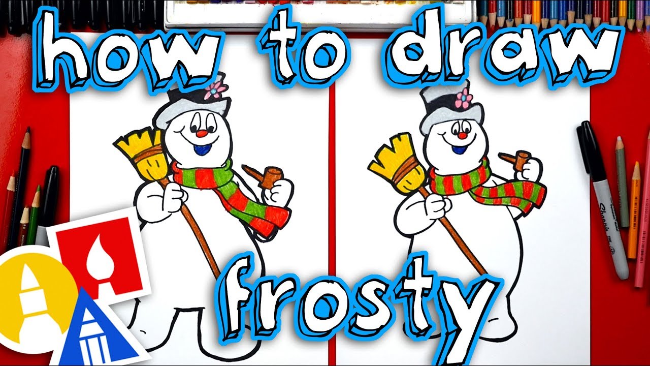 How To Draw Frosty The Snowman