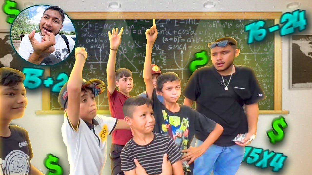 CONCURSO DE MATEMATICAS CON LOS SOÑADORES DE DINERO💰👨🏻‍🏫 MARISCOS 🦐DIVERSION 😂/ Grillo La Duda