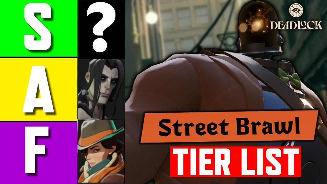 The ULTIMATE Deadlock Street Brawl Tier List