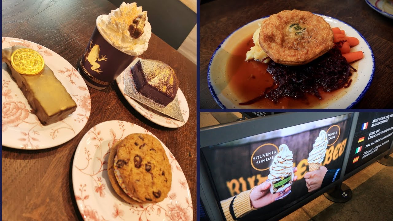 What Food & Snacks you can Eat at Harry Potter Studio Tour London 2020 | KrispySmore
