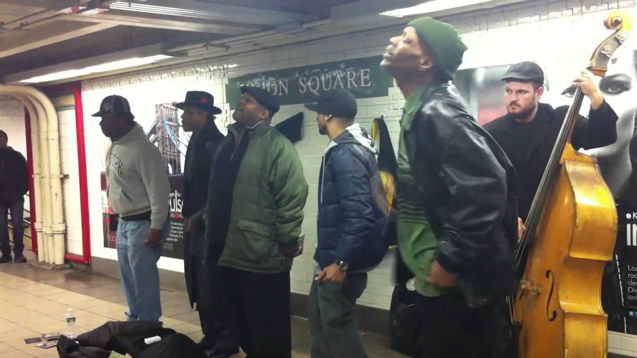 Cover Story DooWop (previously Acapella Soul) in New York Subway 2011