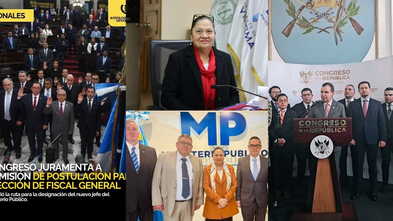 DIPUTADOS SE PRONUNCIAN ANTE ELECCION DE MAGISTRADO DE LA CC POR PARTE DEL CONGRESO DE GUATEMALA