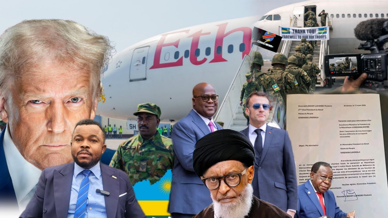 17/3/26:BAHATI AKWEYI,MACRON KAGAME GUTERES COUP CONTRE LA RDC, À L'ONU,MALEMO CENTRE LIBÉRÉ,M23 EN!
